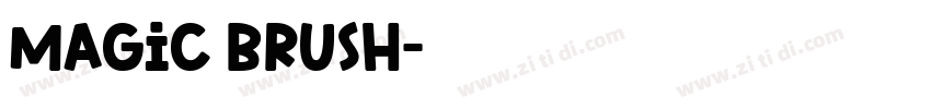 Magic Brush字体转换